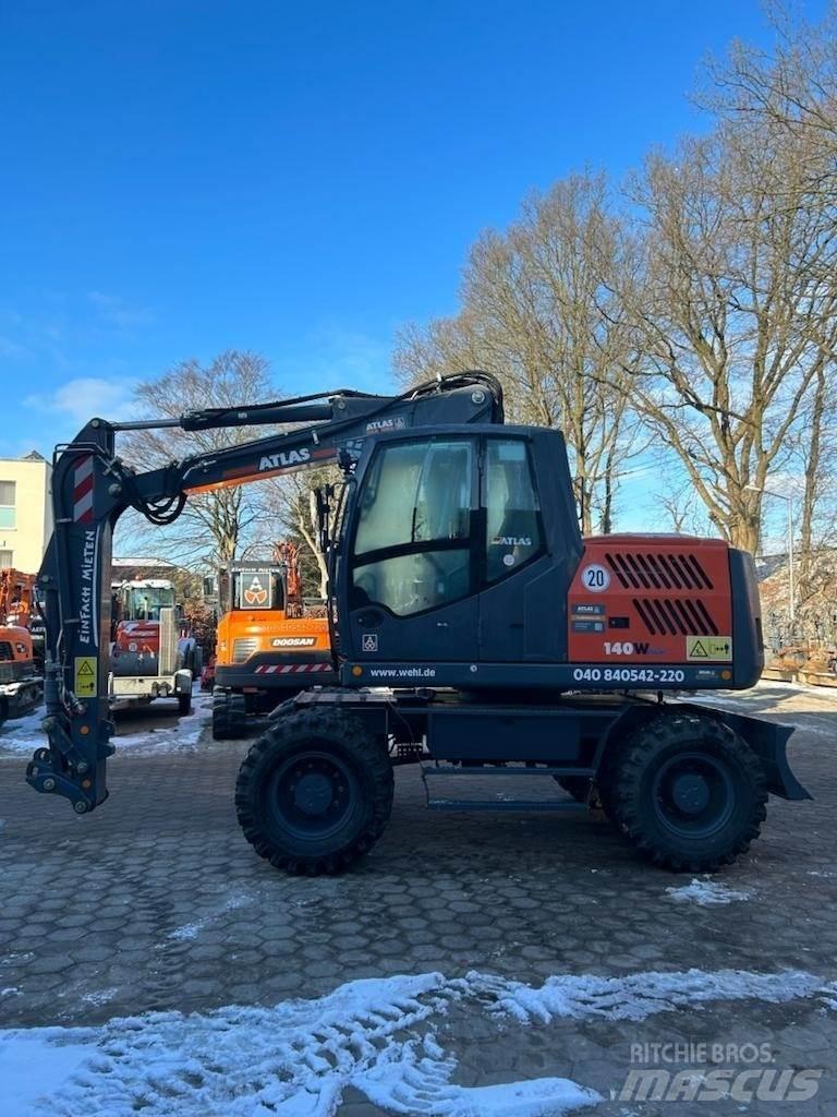 Atlas 140W-BLUE Wielgraafmachines