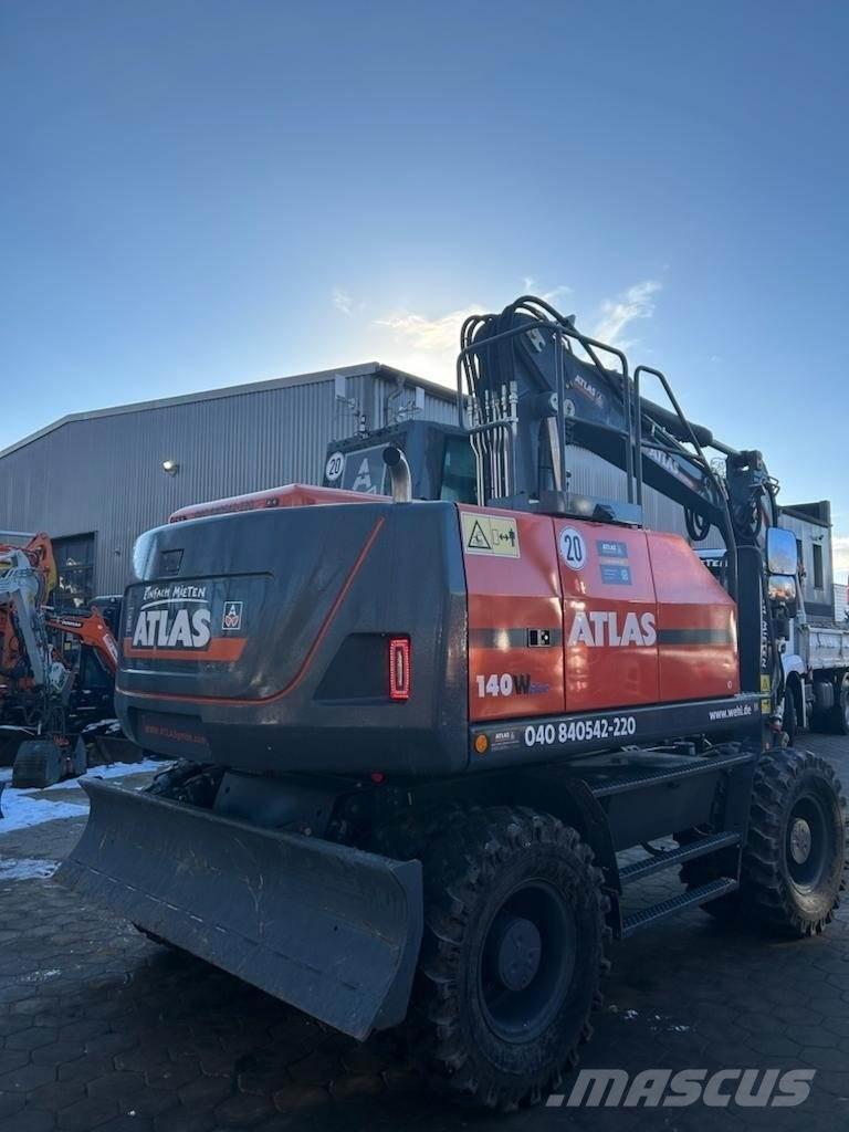 Atlas 140W-BLUE Wielgraafmachines