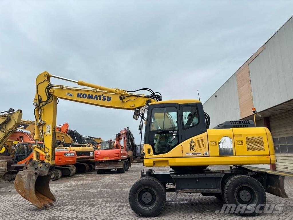 Komatsu PW 180-7 Wielgraafmachines