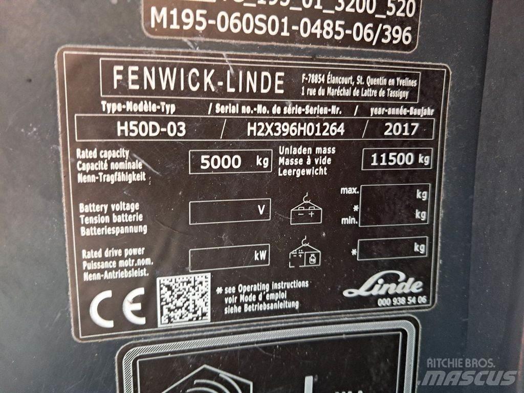Linde H50D-02 Diesel heftrucks