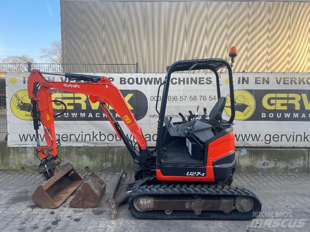 Kubota U 27-4 Minigraafmachines < 7t