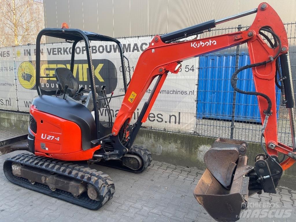 Kubota U 27-4 Minigraafmachines < 7t