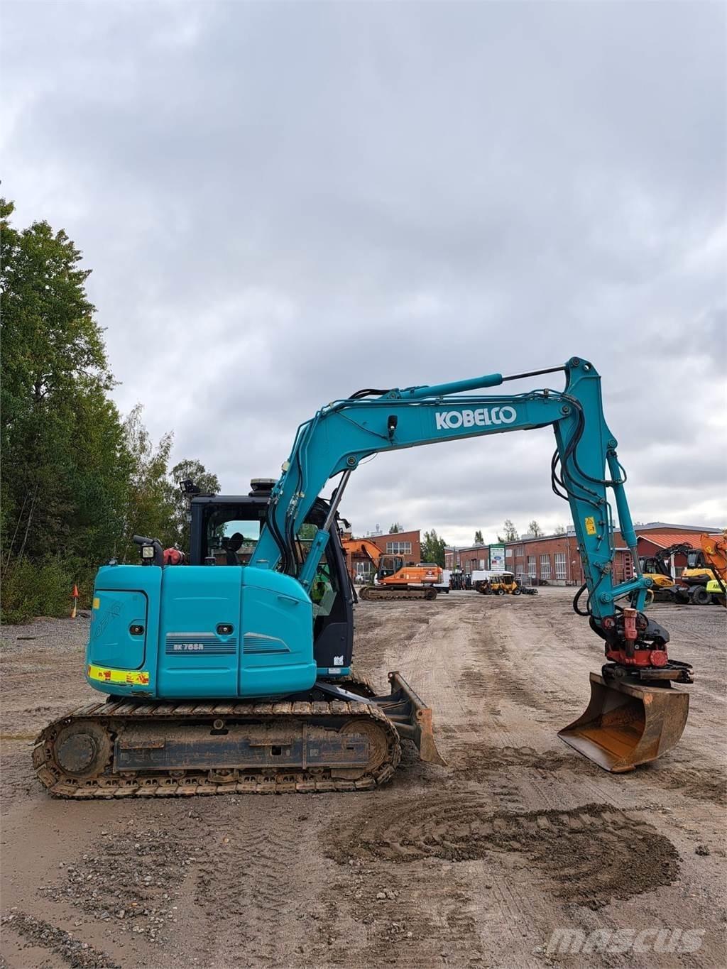 Kobelco SK75SR-3E Minigraafmachines < 7t