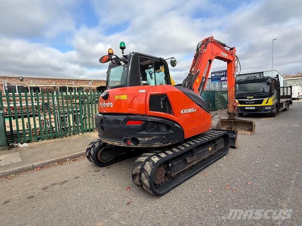 Kubota KX085-5 Midigraafmachines 7t - 12t