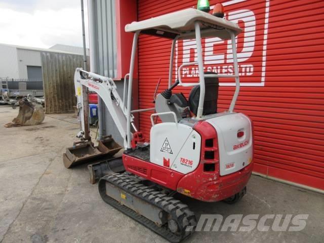 Takeuchi TB 216 Minigraafmachines < 7t