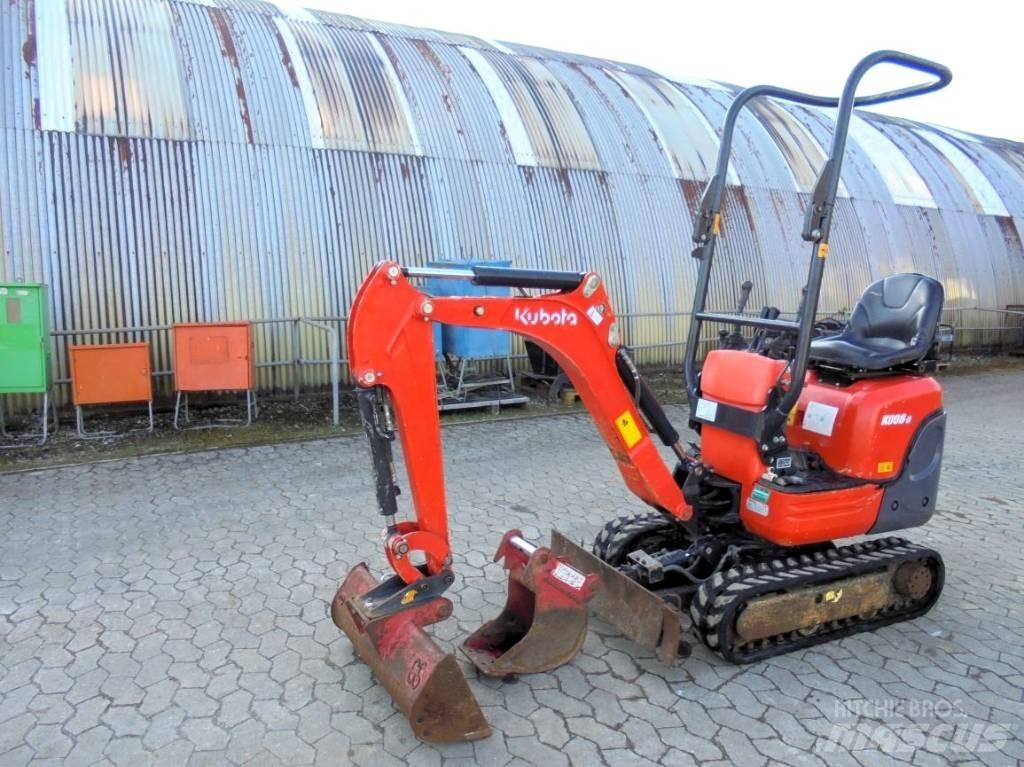 Kubota K 008-3 Minigraafmachines < 7t