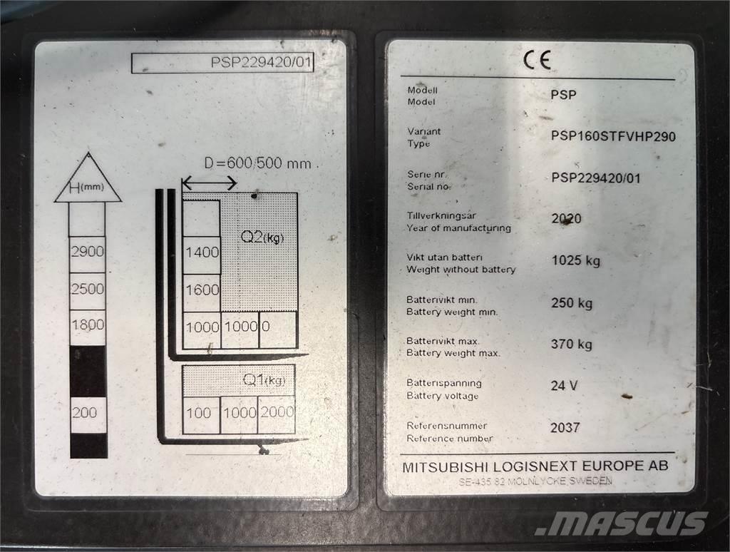 Atlet PSP160 Zelfrijdende stapelaars