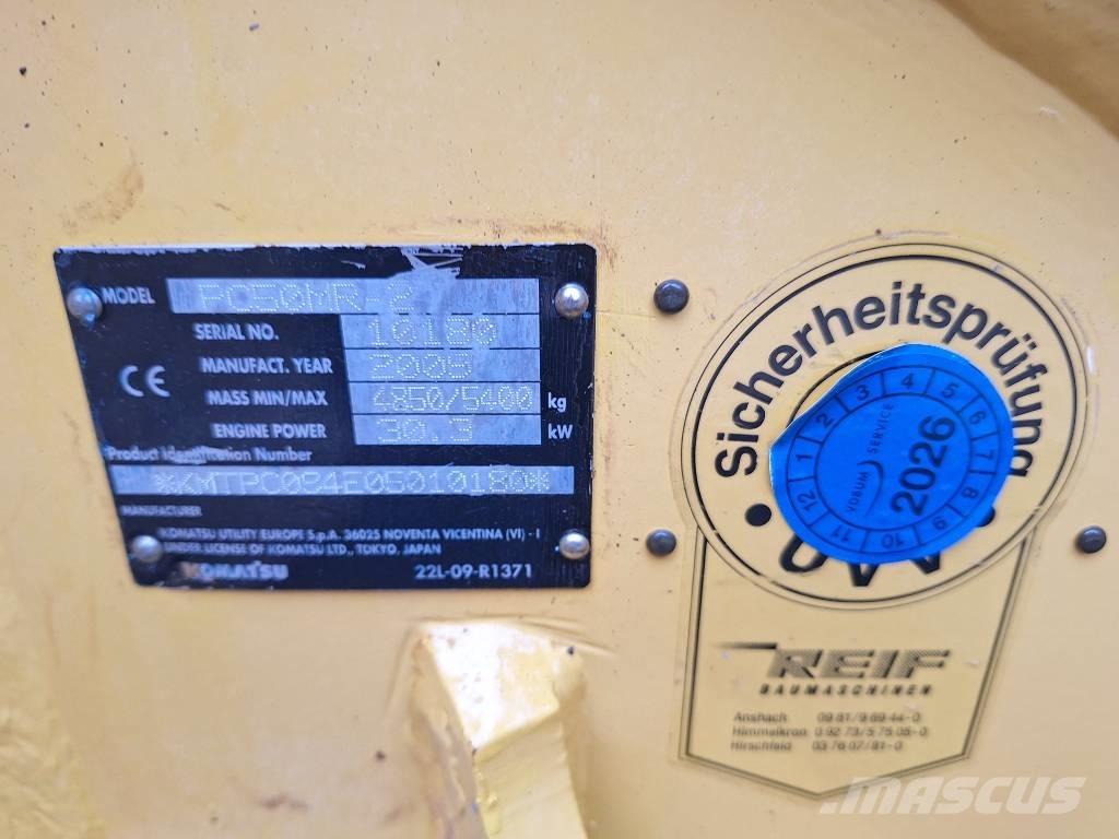 Komatsu PC 55 MR-2 Minigraafmachines < 7t