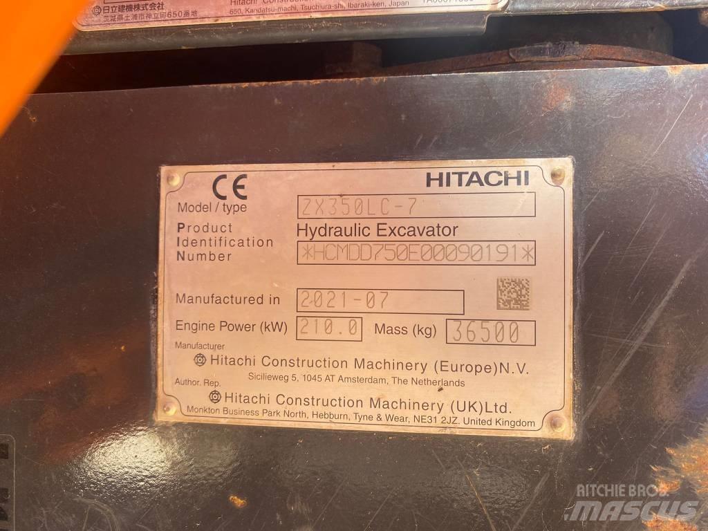 Hitachi ZX 350 LC-6 Rupsgraafmachines