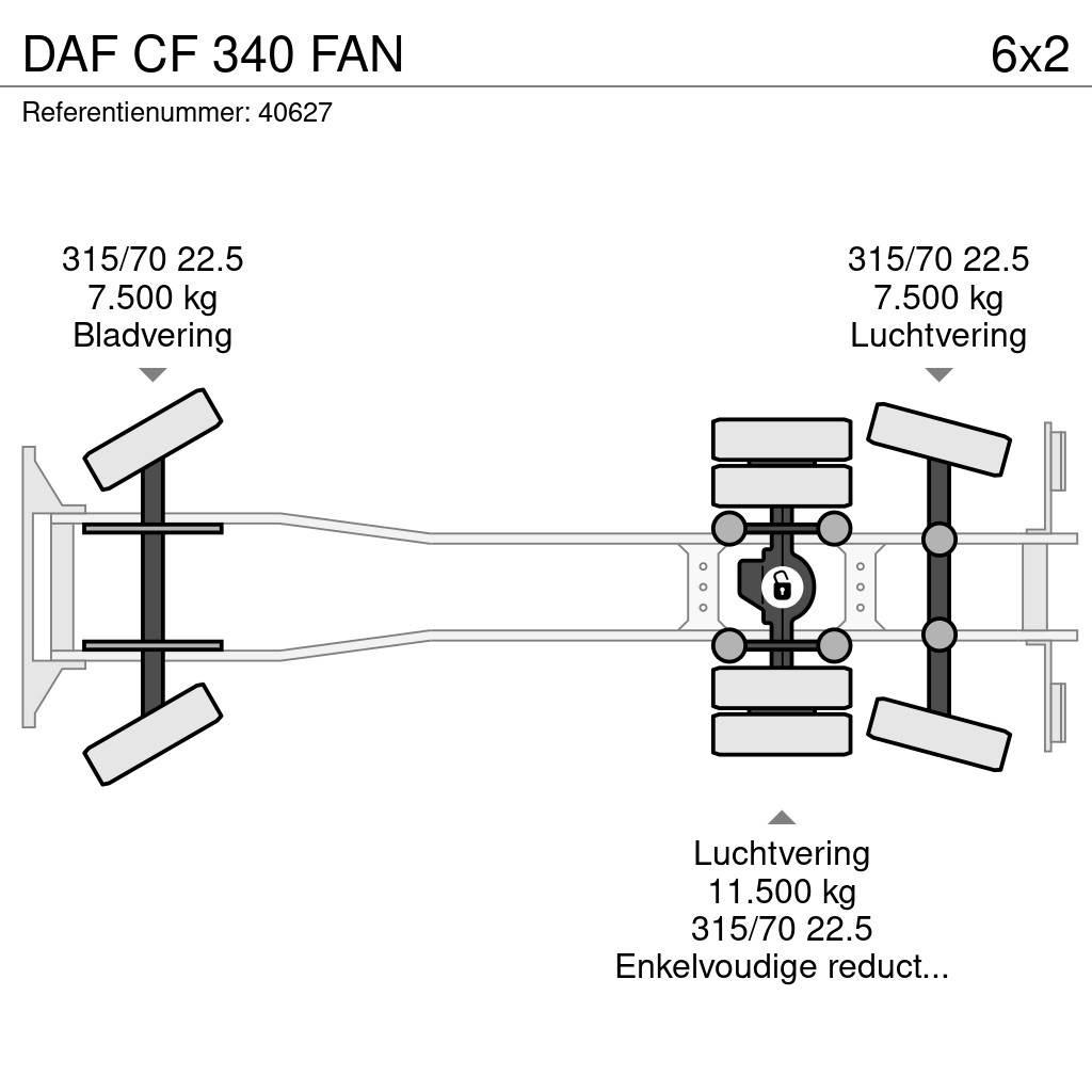 DAF CF 340 FAN Vuilniswagens