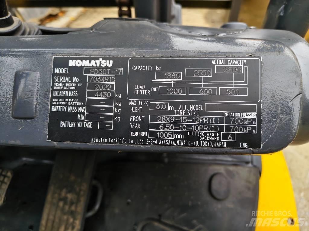 Komatsu 30 Diesel heftrucks