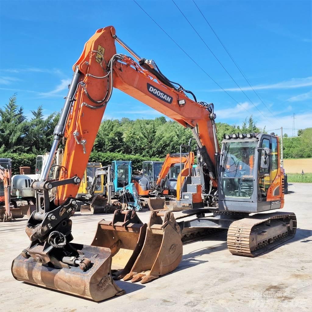 Doosan DX 140 LCR-5 Rupsgraafmachines