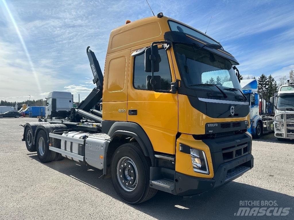 Volvo FMX 510 Vrachtwagen met containersysteem