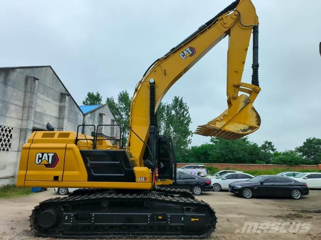 CAT 349 Rupsgraafmachines