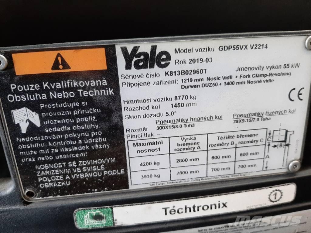 Yale GDP 55 VX Diesel heftrucks