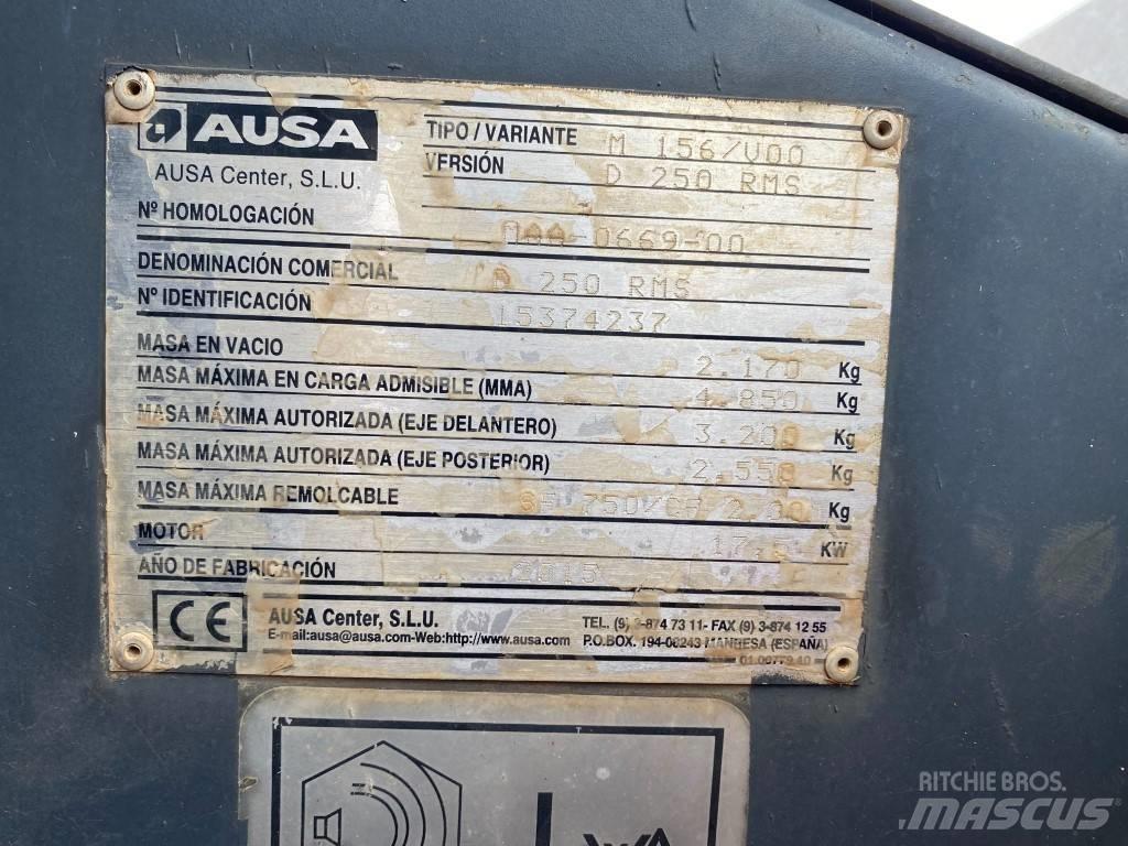 Ausa D 250 RM S Mini Dumpers