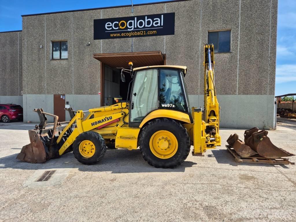 Komatsu WB 97 R-2 Graaf-laadcombinaties