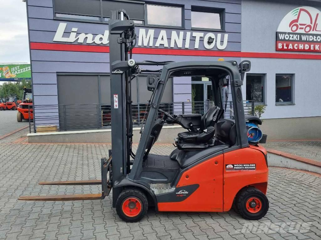 Linde H18T-01 LPG heftrucks