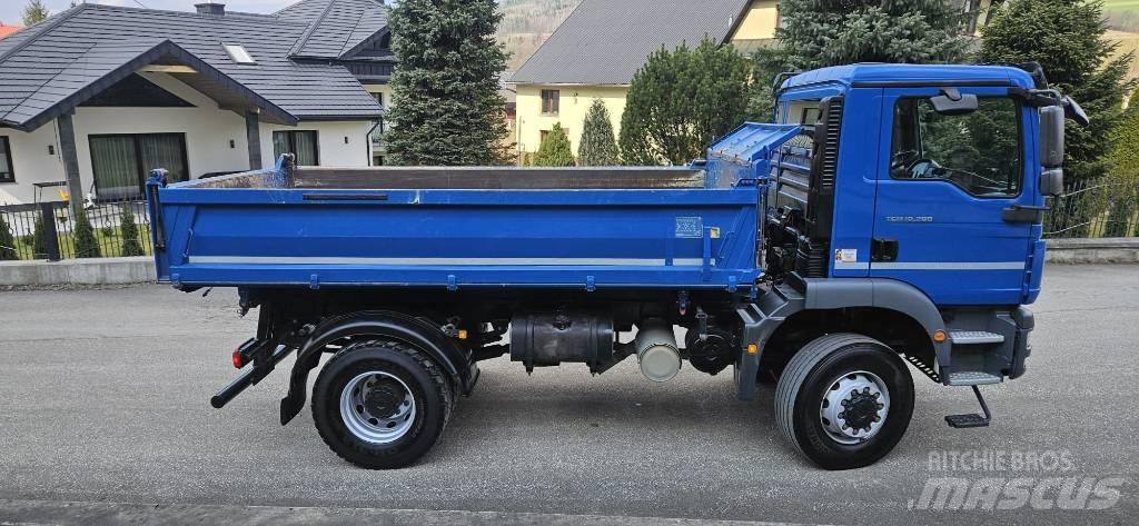 MAN TGM 18.290 4X4 Kipper