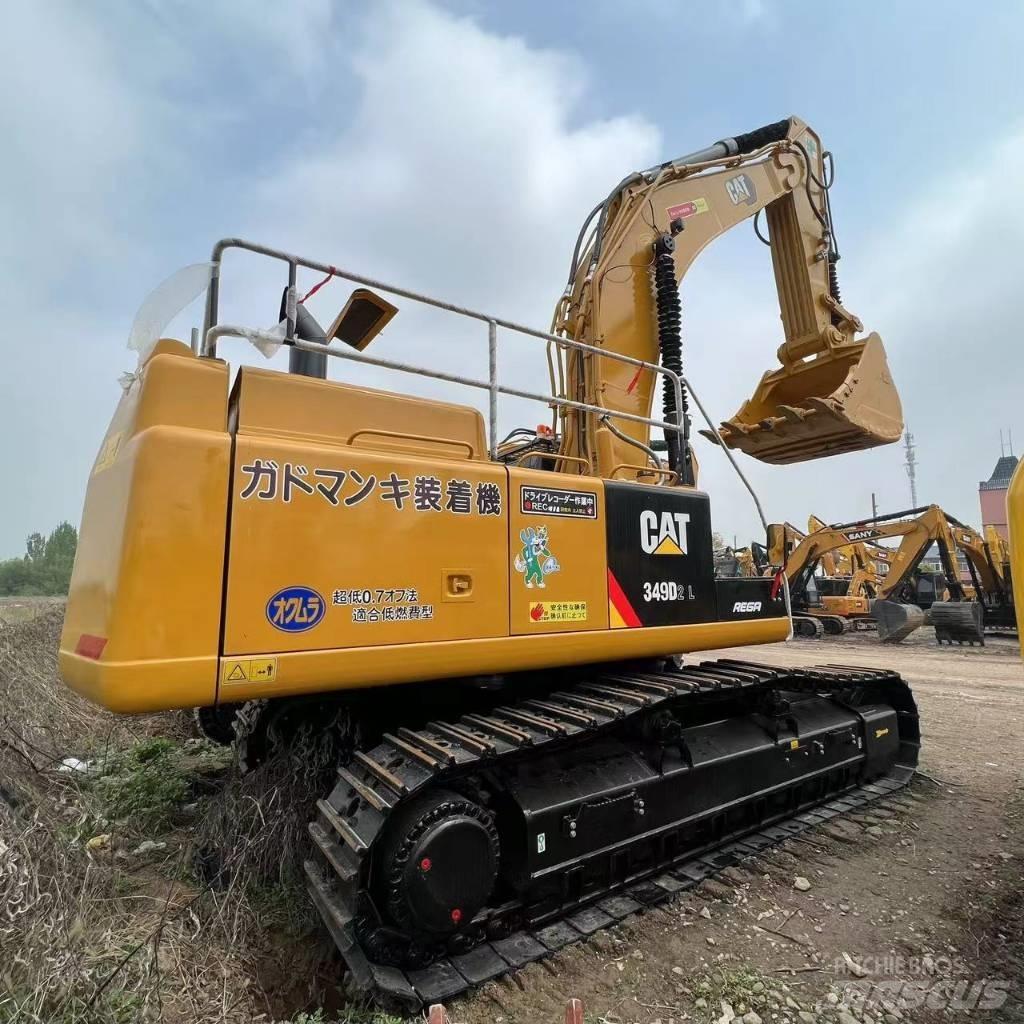 CAT 349 Rupsgraafmachines