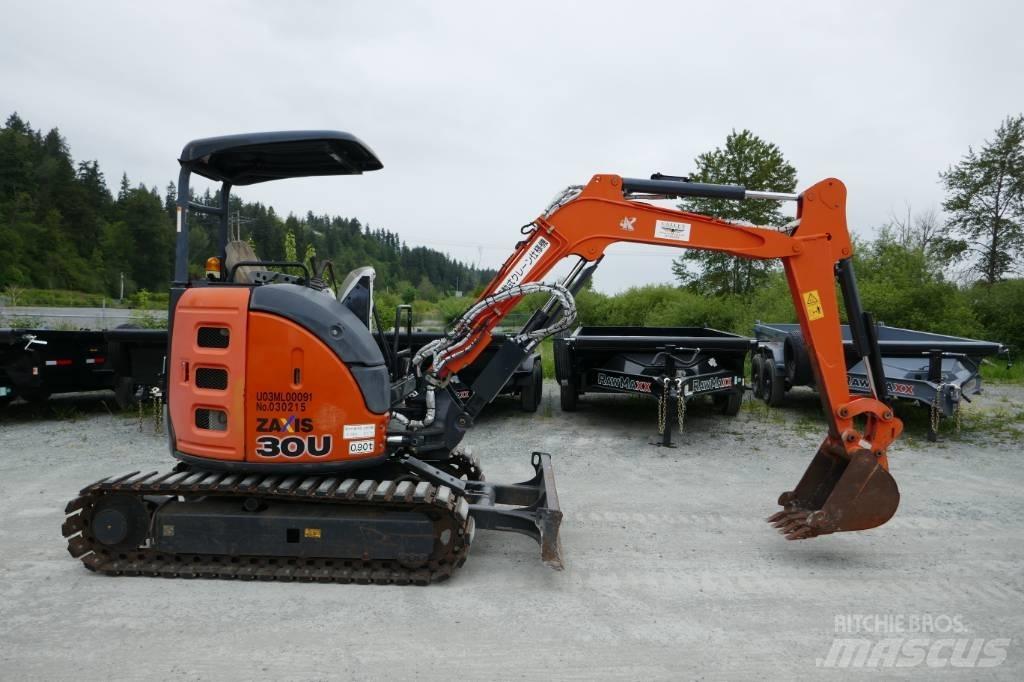 Hitachi ZX 30 U-5 A Minigraafmachines < 7t