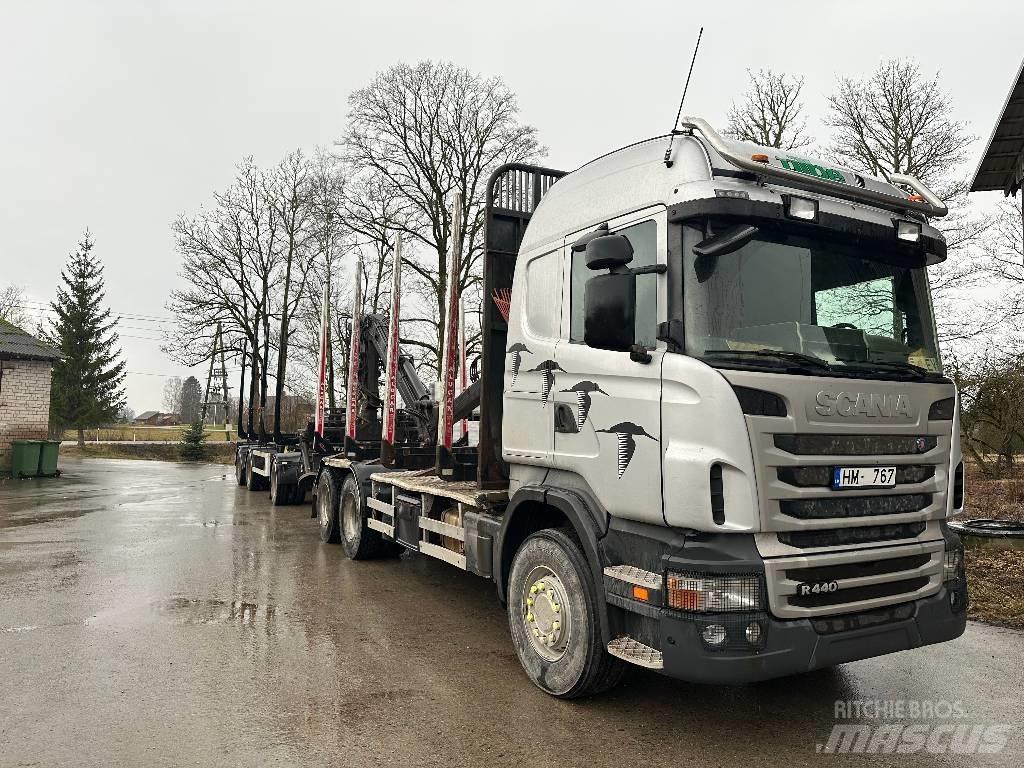 Scania R440 Hout-Bakwagens