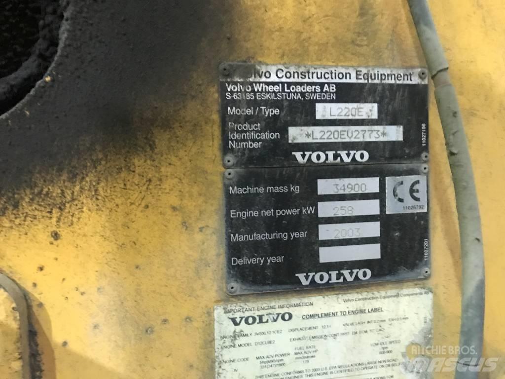 Volvo L 220 E Wielladers