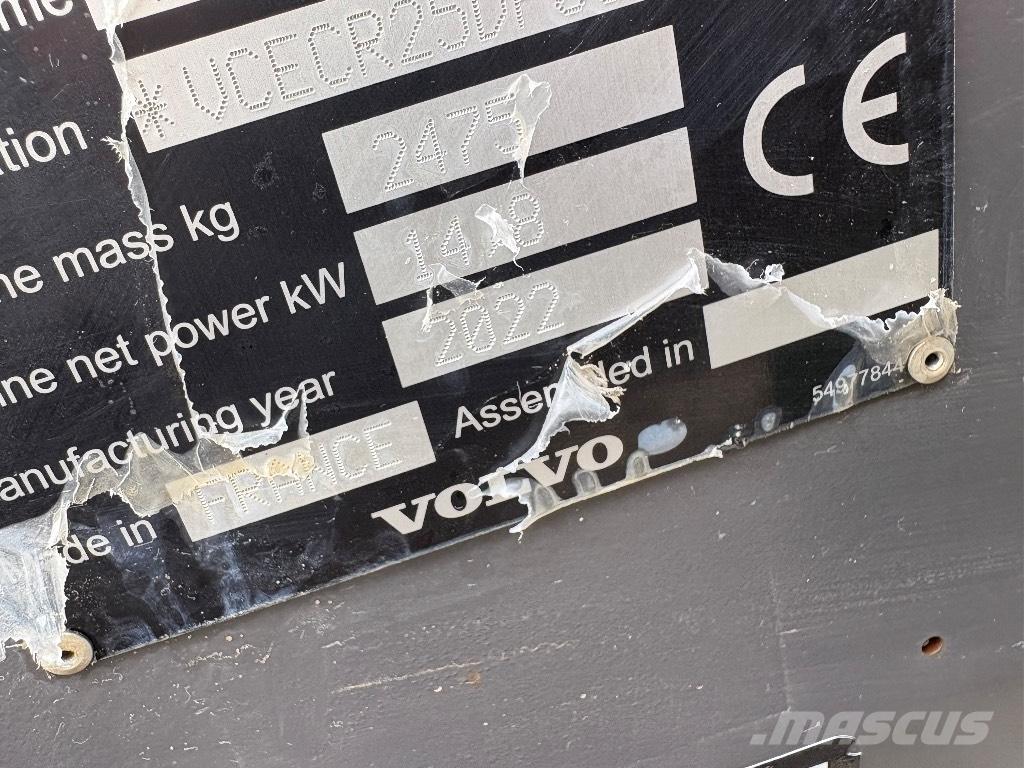 Volvo ECR 25 D Minigraafmachines < 7t