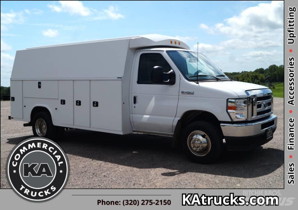 Ford E 450 Bestelwagens met open laadbak