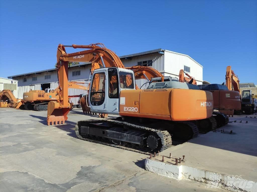 Hitachi EX 220-5 Rupsgraafmachines