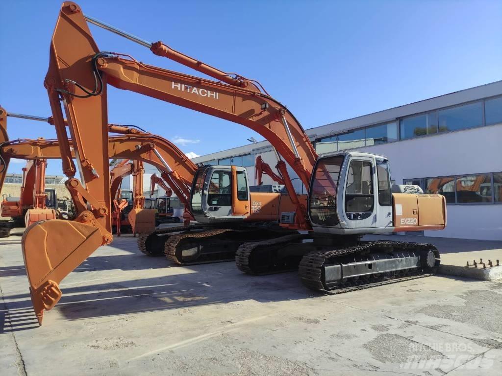Hitachi EX 220-5 Rupsgraafmachines