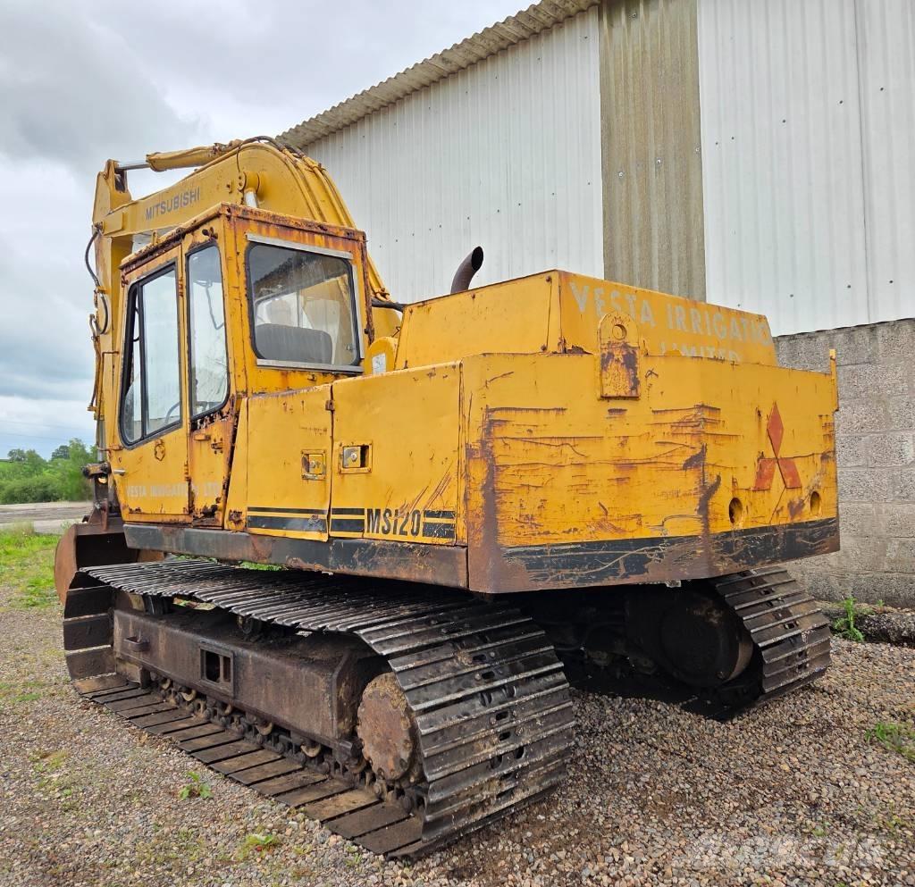 Mitsubishi MS 120 Rupsgraafmachines