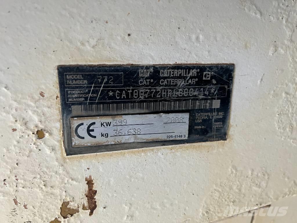 CAT 772 Knik dumptrucks