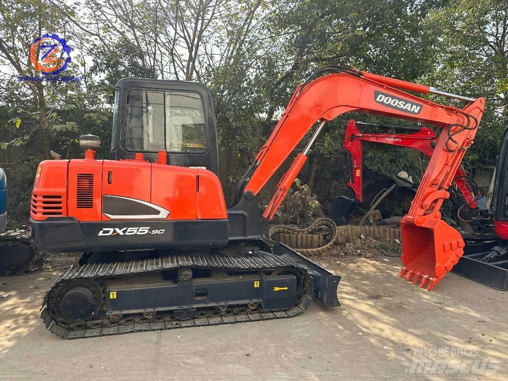 Doosan 55 Minigraafmachines < 7t