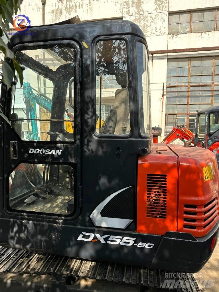 Doosan 55 Minigraafmachines < 7t