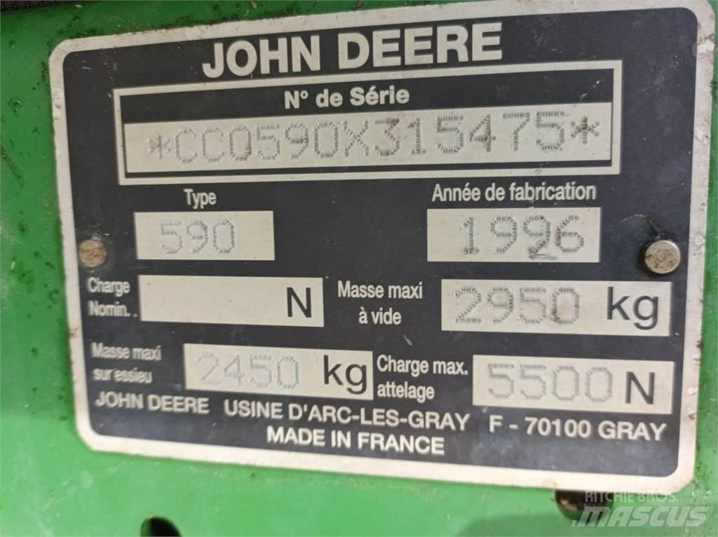 John Deere 590 Ronde-balenpersen