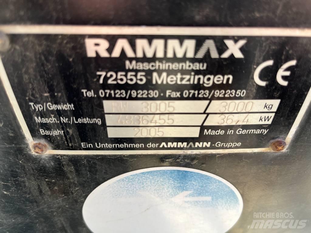 Rammax RW 3005 Trilrolwalsen