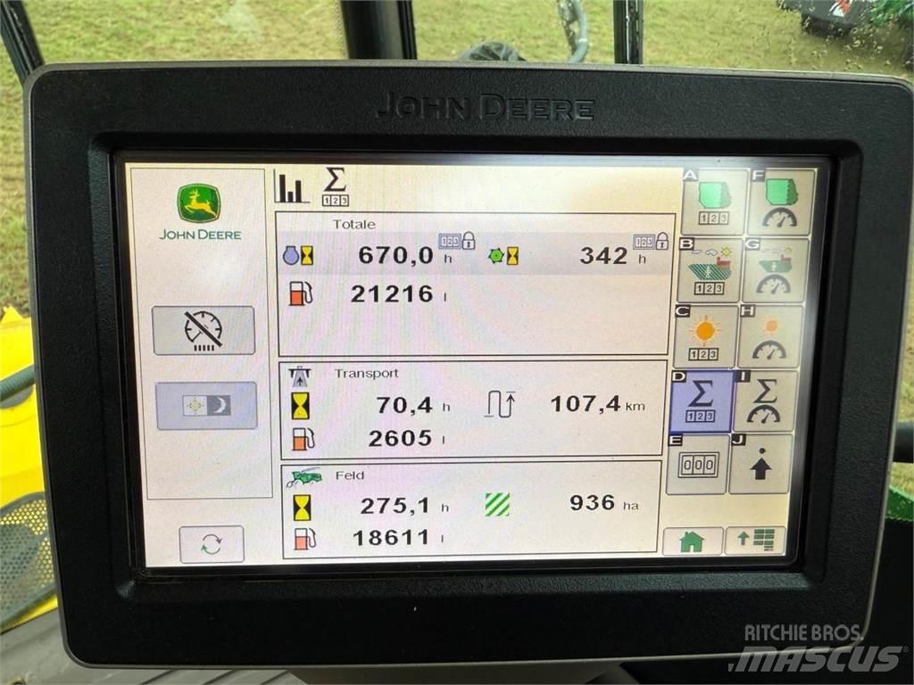 John Deere 9600i Zelfrijdende veldhakselaars