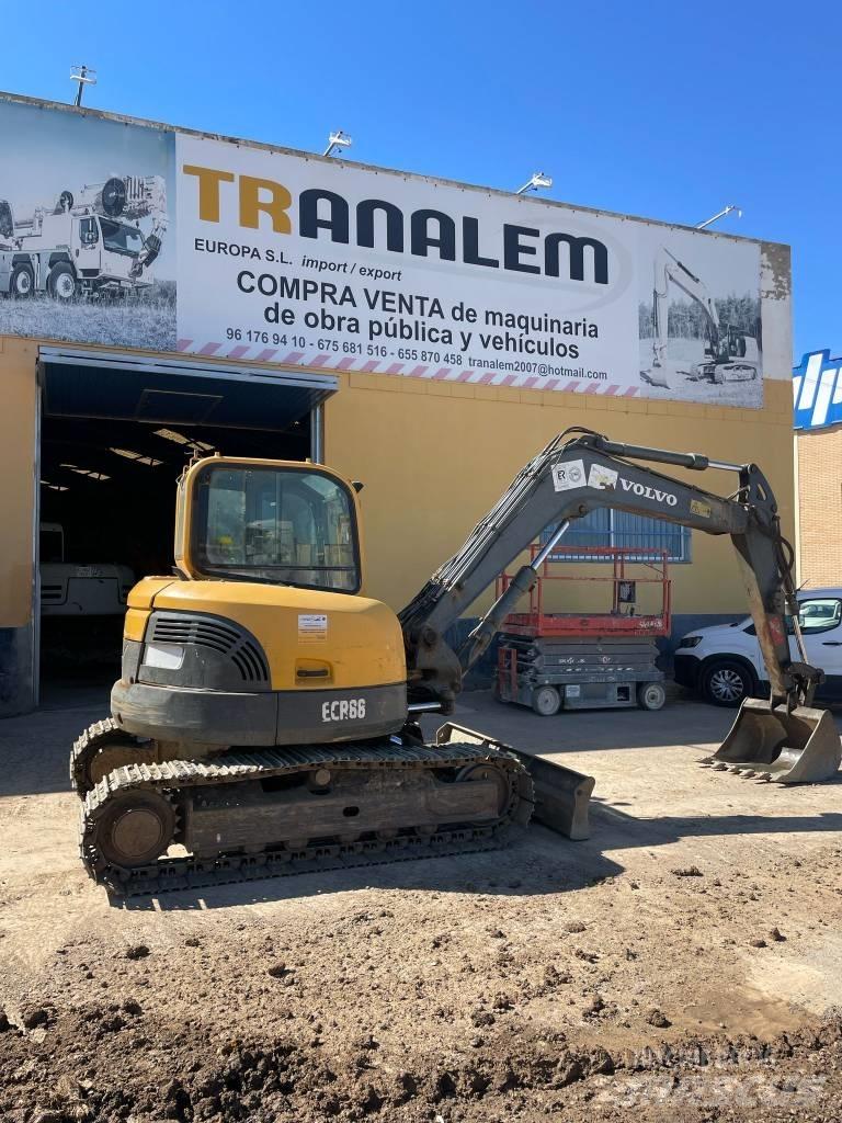 Volvo ECR 88 Midigraafmachines 7t - 12t