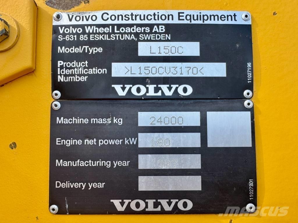 Volvo L 150 C Wielladers