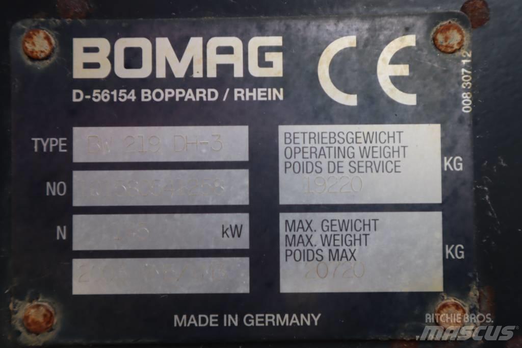 Bomag BW 219 DH-3 Trilrolwalsen