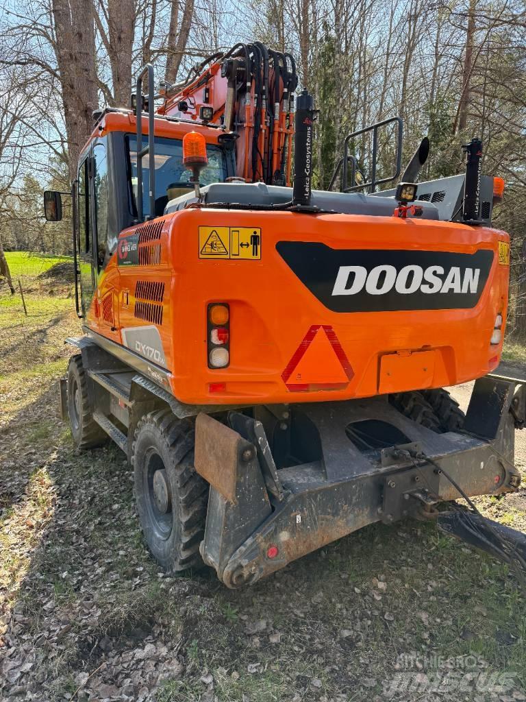 Doosan DX 170 W-5 Wielgraafmachines