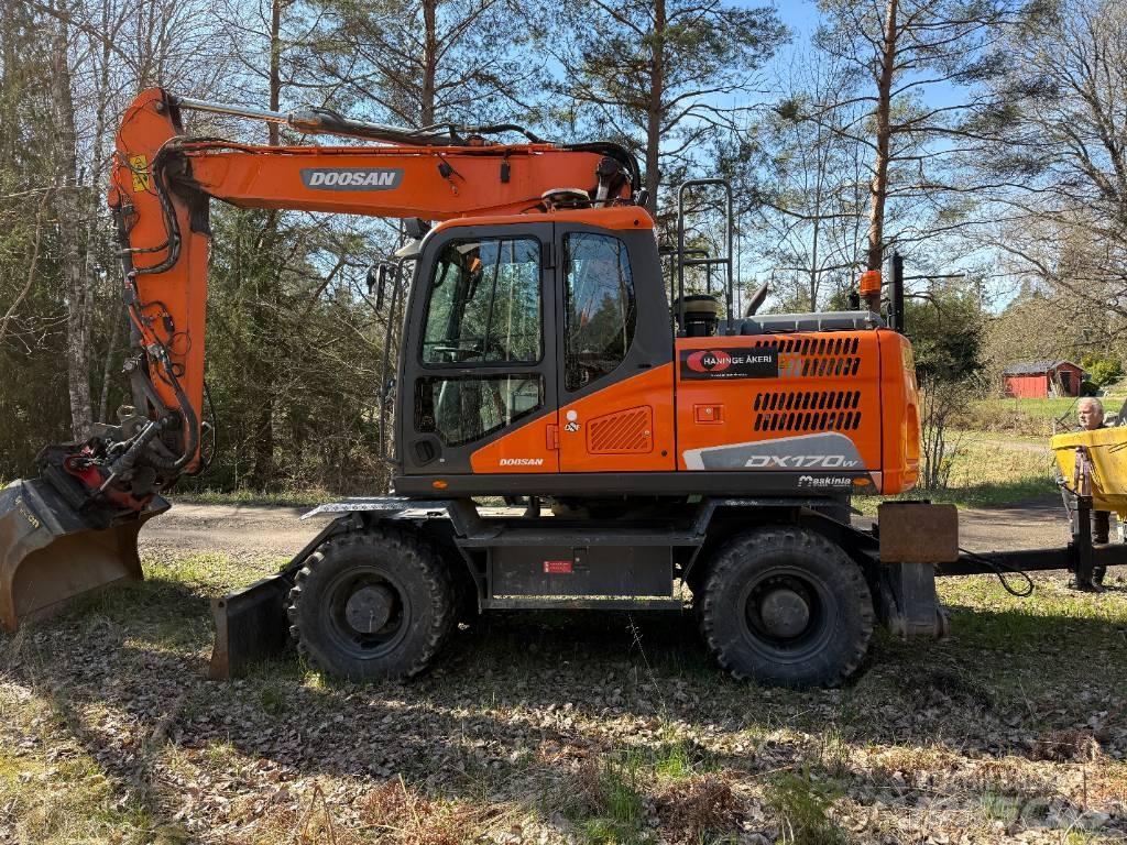 Doosan DX 170 W-5 Wielgraafmachines