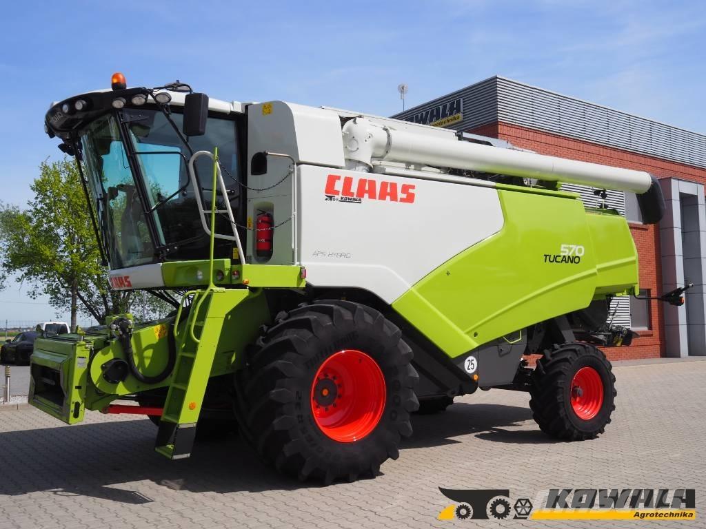 CLAAS Tucano 570 Maaidorsmachines