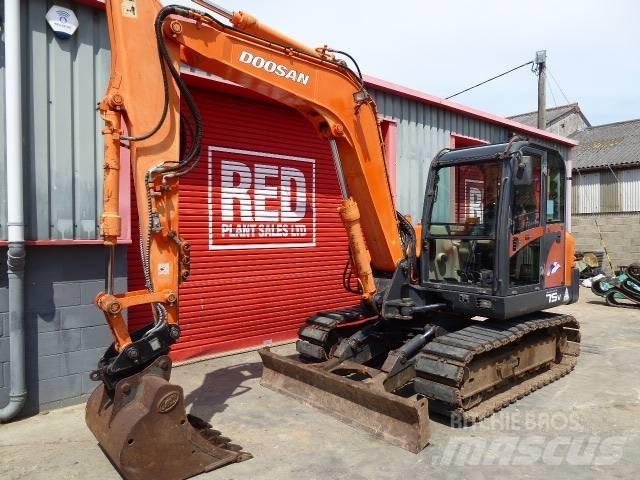 Doosan Solar 75 V Midigraafmachines 7t - 12t