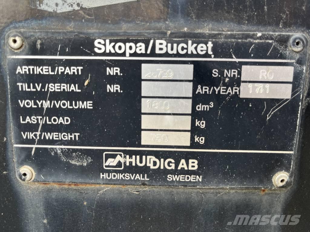 Huddig 1260D Graaf-laadcombinaties