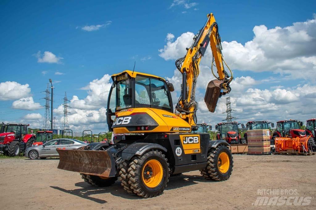 JCB Hydradig 110 W Wielgraafmachines