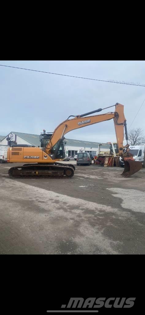 CASE 210C Rupsgraafmachines