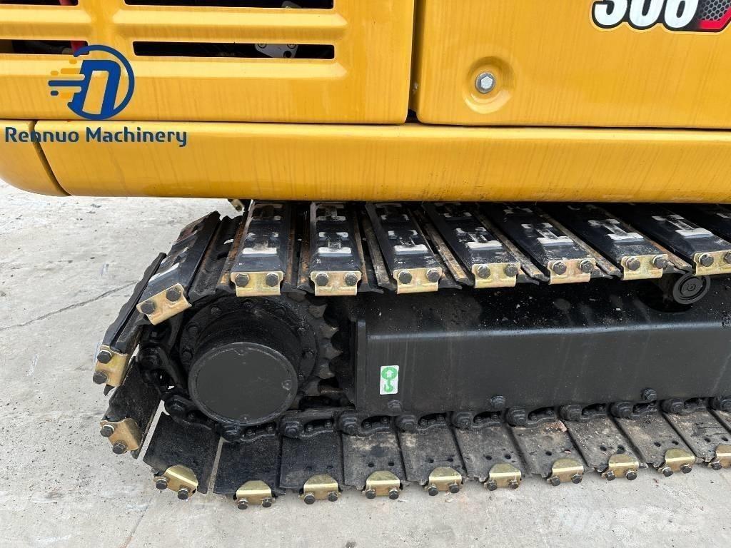 CAT 306E with rubber Minigraafmachines < 7t