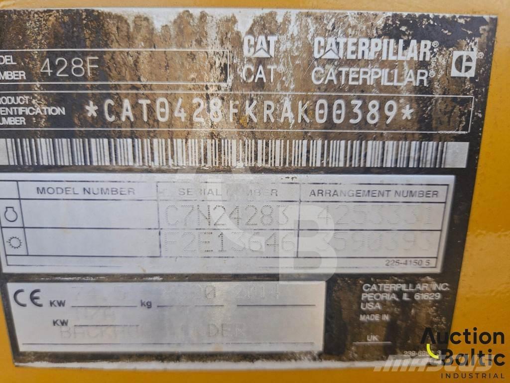 CAT 428 F Graaf-laadcombinaties
